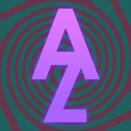 AJ's personal stylized logo